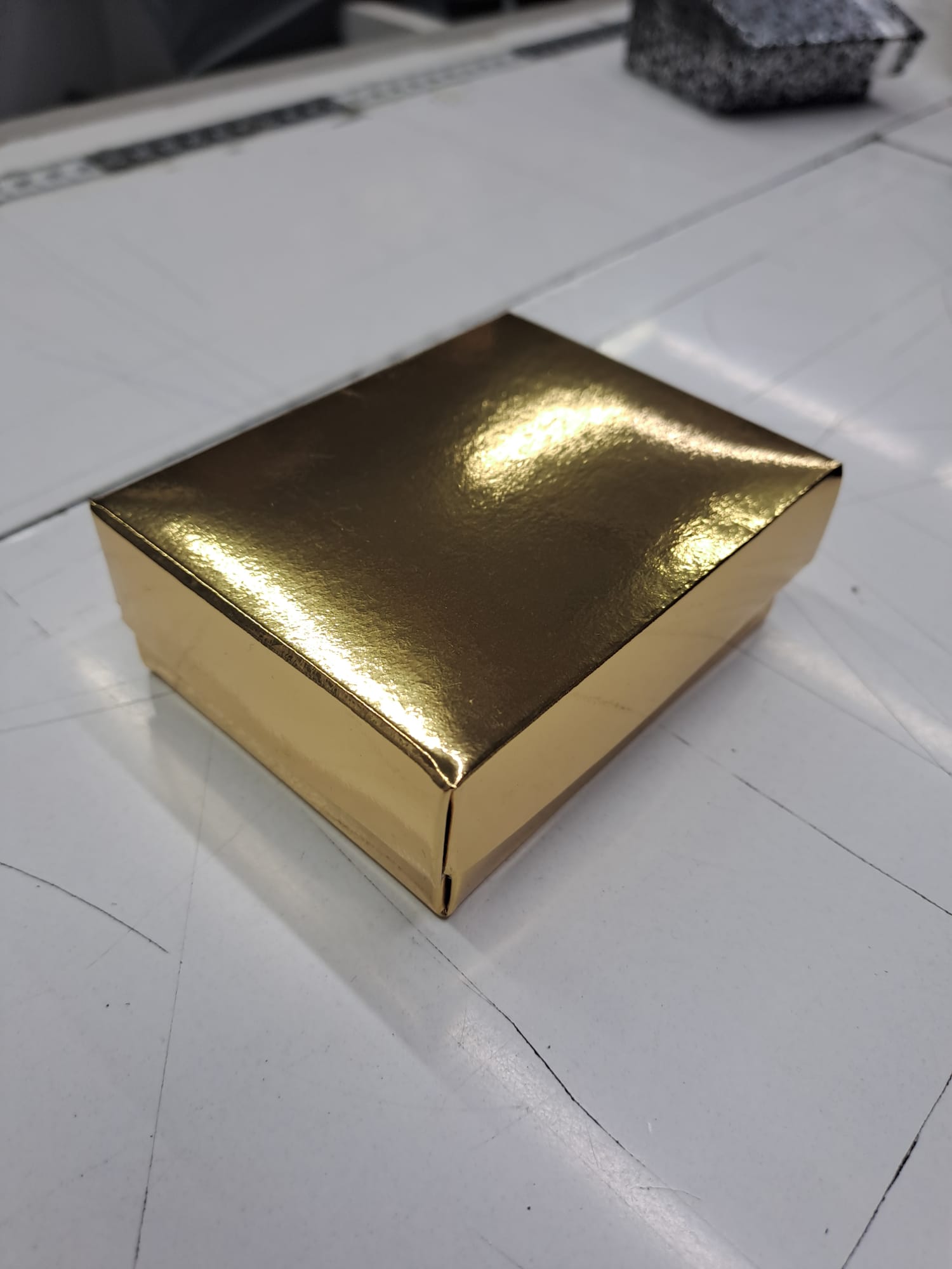 Gold Renkli Baskılı Kutu